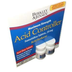 Berkley and Jensen Acid Controller Maximum Strength Famotidine Tablets 