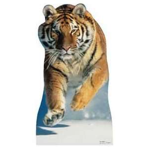 Animal Tiger Snow Life Size Poster Standup cutout 