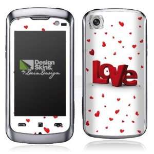  Design Skins for LG KM570 Arena II   3D Love Design Folie 