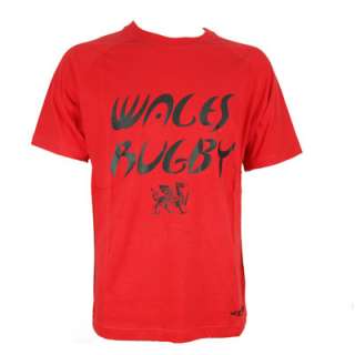Kooga Wales Rugby T Shirt 2011 Tee Red Small   Large  