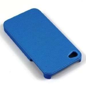 APPLE IPHONE 4S PROTECTOR CASE NET PATTERN BLUE: Cell 