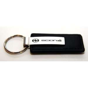   xB Black Leather Official Licensed Keychain Key Fob Ring: Automotive