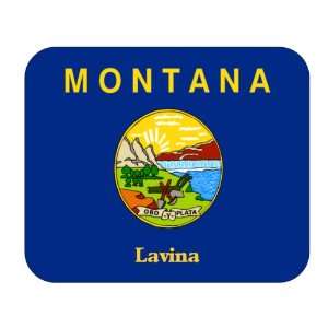  US State Flag   Lavina, Montana (MT) Mouse Pad Everything 
