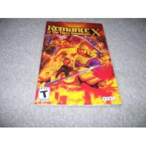  Romance of the Three Kingdoms X Instruction book for 