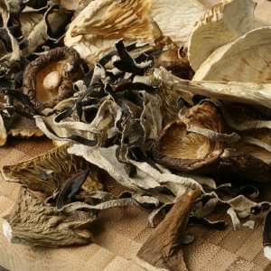 Dried Mushrooms   Kinoko Mix (4 ounce) Grocery & Gourmet Food