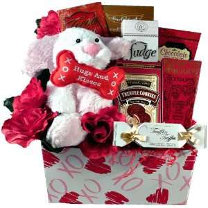  Puppy Hugs and Kisses Gift Box with Chocolate   Gourmet 