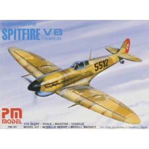 com PM Models   1/72 Supermarine Spitfire VB (Plastic Model Airplane 