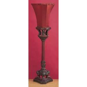  Aurora Red Lamp 26 Ht W Shade: Home Improvement