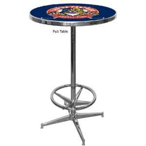    NHL Officially Licensed Florida Panthers Pub Table
