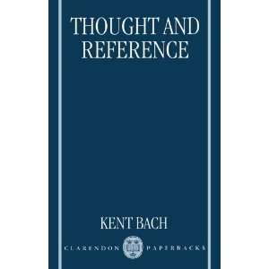  Thought and Reference (Clarendon Paperbacks) ( Paperback 