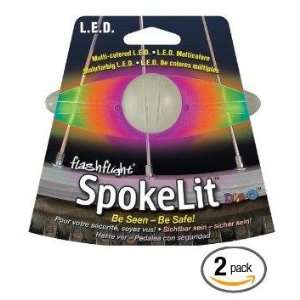   Disco Bicycle Safety Lights  One for Each Wheel: Sports & Outdoors