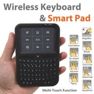   Media Keyboard with Multi Touch Gesture Touchpad Mouse / Remote