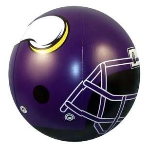   Minnesota Vikings Large Inflatable Beach Ball Toy: Sports & Outdoors