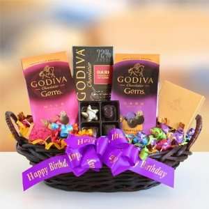Godiva Birthday Chocolate Surprises Gift Basket  Grocery 