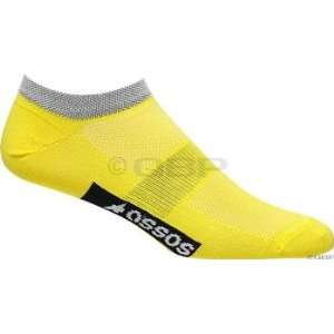  Assos Hot Summer Socks Yellow Size 2: Sports & Outdoors