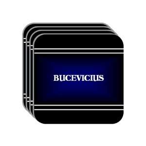   Gift   BUCEVICIUS Set of 4 Mini Mousepad Coasters (black design