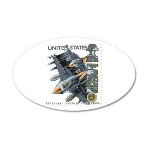 .5x24.5O Wall Vinyl Sticker United States Air Force Defending America 