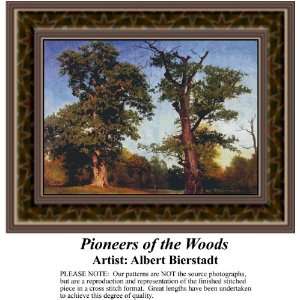  Pioneers of the Woods, Counted Cross Stitch Patterns PDF 