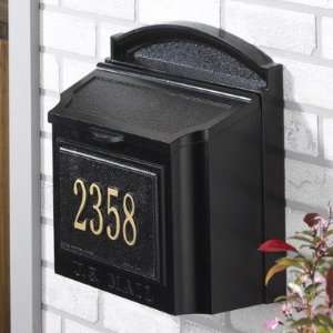  Whitehall Products 160 X Wall Mounted Mailbox Finish: White 