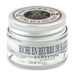  Loccitane Shea Butter Ultra Rich Eye Balm 0.5 oz Beauty