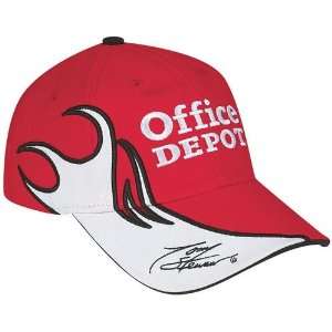  #14 Tony Stewart Red Flammable Adjustable Hat: Sports 
