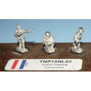  15mm Command Decision   Dutch Infantry Command (12) Toys 