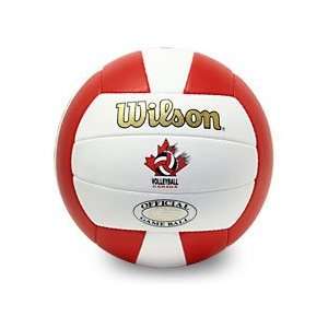    Wilson Canada Gold Official Game Ball Volleyball