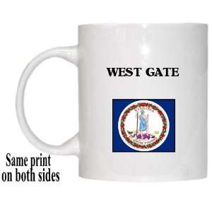  US State Flag   WEST GATE, Virginia (VA) Mug: Everything 