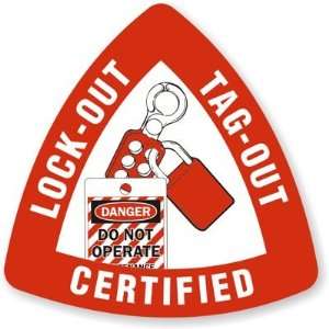  Lock Out Tag Out Certified Silver Reflective (3M 