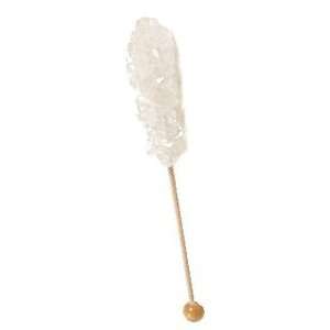 Rock Candy Swizzle Sticks White 12ct.  Grocery & Gourmet 