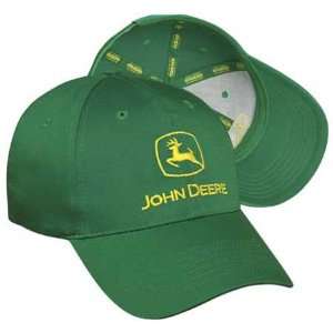  John Deere Authentic Twill Cap   AI77946: Home & Kitchen