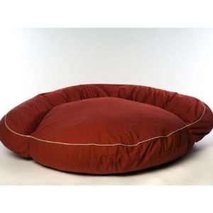  Classic Twill Bolster Dog Bed