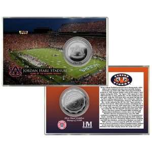 Auburn University Jordan Hare Stadium Silver Coin Card:  