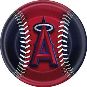 Los Angeles Angels Lunch Plates, 18ct