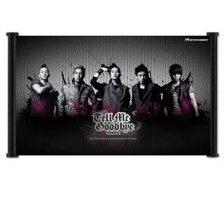 Big Bang Kpop Fabric Wall Scroll Poster (26x16) Inches