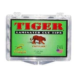  Tiger Laminated Tips, Soft, 14mm (Box of 15) Sports 