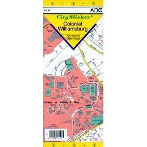   Colonial Williamsburg Virginia City Slicker Map: Office Products