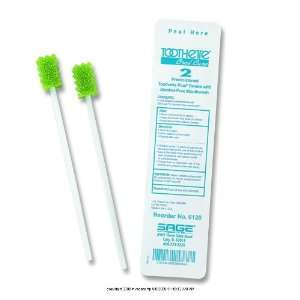 Toothette Plus Oral Swabs Premoisten with Mouth Refresh Solution 2pk 