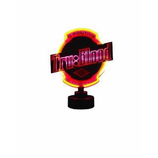 DC Unlimited True Blood Tru Blood Beverage Label Neon Sign
