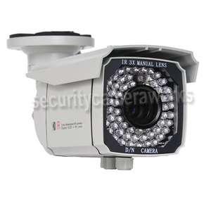 High Resolution 700TVL Outdoor CCTV Security Camera IP66 Weatherproof 