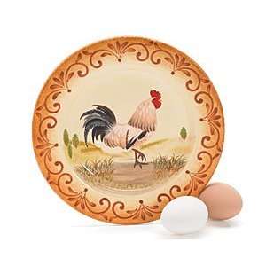   Country Rooster 8 1/2 Plates Dining And Kitchen Decor: Kitchen