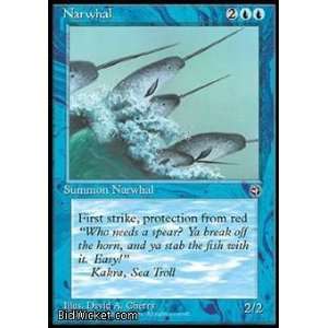  Narwhal (Magic the Gathering   Homelands   Narwhal Near 