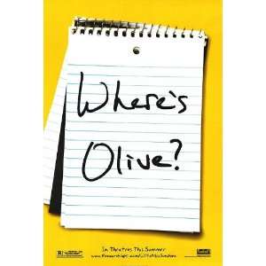  Little Miss Sunshine Advance (Olive) Movie Poster Double 