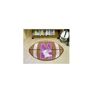  Northwestern Wildcats Football Rug: Sports & Outdoors
