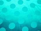 Awesome DESIGNER TURQUOISE 100% SILK DOT DOTS JACQUARD Light Weight 