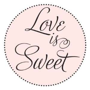  Wedding Favor Sticker Love is Sweet: Arts, Crafts & Sewing