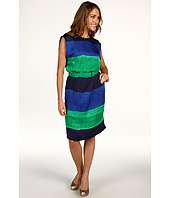 Anne Klein   Ombre Stripe Wedge Dress