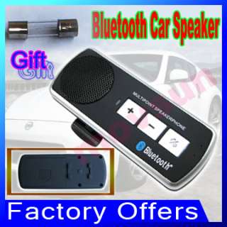 HandsFree Bluetooth Car Kit  Player Wireless FM Transmitter Fuse 