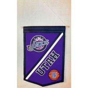  Utah Jazz NBA Traditions Banner (12x18) Everything 