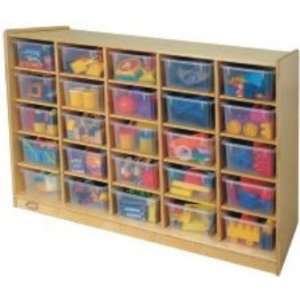   Play R0048M Mobile 25 Cube Storage Unit Without Trays: Home & Kitchen